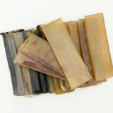 10pcs/Lot Naterial Sheep Horn Raw Material For Combs Made Knife Handle DIY Material
