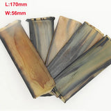 10pcs/Lot Naterial Sheep Horn Raw Material For Combs Made Knife Handle DIY Material