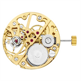 Mechanical Movement 7120 Hollow Fashion Clock Automatic Watch Mechanism Parts Replace High Accuracy