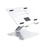 Mobile Phone Holder Data Transmission Hub USB3.0 Ergonomic Laptop Riser Aluminum Vertical Notebook Stand Universal Bracke