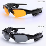 JINSERTA Sport Stereo Wireless Bluetooth Headset 3 colorful Sun lens Earphones Sunglasses mp3 Riding Glasses