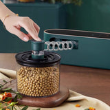 Electric Food Vacuum Sealer Commercial Household Digital Display for Dry Wet Pumping Packaging hine Include 10Pcs Bags