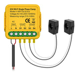 Tuya Wifi 2CH Power Meter Monitor Automation Notifications Smart Life Remote Control