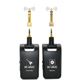M-Vave Wp-5 Wireless 2.4Ghz Guitar System Rechargeable Audio Transmitter Receiver Stereo 2 In 1 Plugs 6 Channels Guitar Wireless