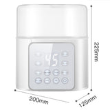 1 PCS 9-In-1 Multifuntion Breast Milk Fast Baby Food Heater & Defrost Warmer With Timer EU Plug