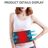 Red & Infrared LED Light Therapy Belt Back Pain Relief Belt Weight Loss Slimming Machine Waist Shoulder Heat Pad Massager
