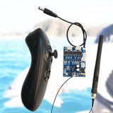 2.4G Single Handle Remote Controller Receiver Kit Fixed Speed Cruise Gyro 500M Distance DIY Repair Parts For RC Boat