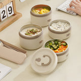 Bento Box Set Portable Keep Warm Lunch With Insulated Bag Stainless Steel Thermal Food Container Kitchen Supplie