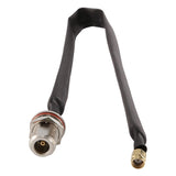 Flat Cable N Female To RP-SMA Male Window And Door Feedthrough Extension Coaxial Adapter Cable For Lora Wifi Lorawan