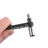 1/4 Ratchet Screwdriver Handle Drill Bit Plug Tool Hexagon Socket Wrench