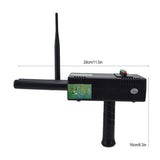 AKS Integrated Metal Detector 1200m Range 25m Depth Underground Gold Silver Copper Gems Finder Searching Tools