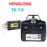 1/16 Car 7.0 Mainboard + 2.4G Transmitter Remote Control System Set For Heng Long RC Tank Model