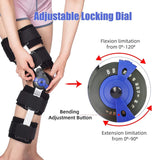 Medical Grade Adjustable Hinged Support-For Arthritis Relief, Joint Pain, Meniscus Tear,Post Op Knee Leg Brace