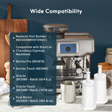 2/4pcs Replacement Water Filter Compatible With Breville Barista Touch Espresso Machine BES880, Barista Pro