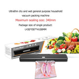 Household Sealer Dry and Wet hine Dual-Purpose, Automatic Vacuum Packaging Max 34cm 20Pcs