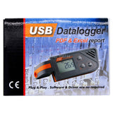 AZ88163 Digital Temperature Humidity Barometric Pressure USB Data Logger Datalogger with -30 to 70'C Temp Range