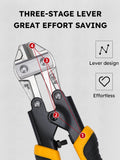 8", Lock Duty, Bolt Cutters Heavy Duty for Loc, Screw Cutter, Chain k Fence Cutter Scissors