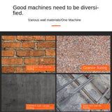 5200W Slotting Machine Dust-free Water and Electricity Installation Engineering Wall Slot Slotting Concrete Dust-free wet tools