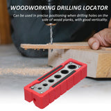 Pocket Hole Jig Drill Locator Drilg Guide Tools Woodworking Punch Positioner Dowel Power Tool Parts