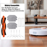 For Xiaomi Mi Robot 2S / Pro/Mop P/Robot Vacuum S12/S10 EU/STYJ02YM Main Side Brush Hepa Filter Mop Cloth
