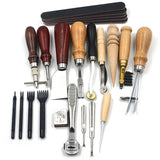 Diy Goods Hand Sewing Leather Handmade Craft Tool Set 18 Pieces