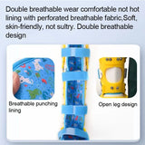 Children's Knee Fixation Support-Adjustable Ankle Joint Support-Suitable for Leg Fracture Sprain Rehabilitation Correction