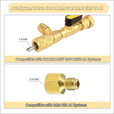 Remover Installer Tool&HVAC Service Set, Refrigeration Wrench with Bit Adapters,10Pcs Vae Core