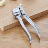Kitchen OS press, ginger or stainless steel manual crusher, silver, kitchen accessories