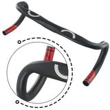 Road Bike Handlebar Reduce Resistance Bent Strengthen Drop Bar 31.8* 420mm Aluminum Handlebars Bicycle Modified Accessories