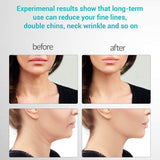 KKS skin tightening facial lift neck lift beauty device 3 colors led photon therapy face and neck lifting massager