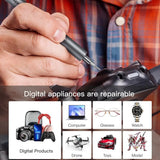 120 in 1 Precision Electric Screwdriver for Xiaomi Phone Laptop Strong Magnetic Screwdriver Set Mini Rechargeable Screwdrivers