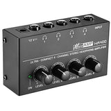 HA400 4-way monitoring headphone amplifier Headphone amplifier Earphone monitoring power amplifier