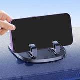 Plate Adhesive Dashboard Temporary Parking Auto Number Card Phone Mount For 6-18mm Thickness Cell