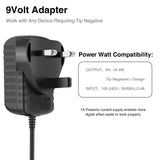 LEKATO Power Supply Electric Guitar Effect Pedal Daisy Chain Cable Adapter 9V Wire Pro 9V DC 1A US EU UK JP AU Plug Pod