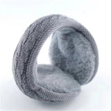 Winter Men's and Women's Soft Plush Foldable Earmuffs Outdoor Warm Windproof Earplugs