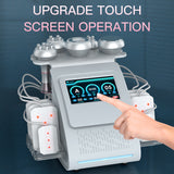 6 in 1 80K Vacuum Lipo Ultrasonic Cavitation Radio Frequency Multipolar RF Body Slimming Machine Skin Lifting Tighten Anti-wrink