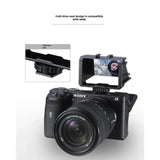 For Vlog Selfie Flip Screen with Cold Shoe Mirrorless Camera for Video Youtube photo studio photography accessories