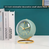 Nordic creative electronic watch, simple alarm clock, new desk, bedside student dumbbell, night light pointer