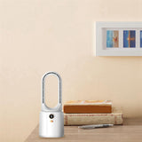 1 Set 2200Mah Summer Bladeless USB Charging High Wind Power Fan For Office Home