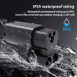 CCS2 to Type2 Tesla Adapter Convertor CCS Combo 2 EV Charging DC Adaptor Compatible with Model S/X Electric Car Vehicle