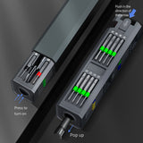 Original DIY 31 in 1 Rechargeable Precision Set Call Phone Screwdriver Tools Repair Kit for Computer Repairs
