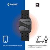 CooSpo HW807 HRV Heart Rate Monitor Armband Optical Outdoor Fiess Sensor Bluetooth 5.0 ANT+ IP67 Running Cycg for Wahoo