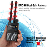 Anti-eavesdropping monitoring GPS signal detector