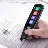 S8H Smart Voice Scan Translator Pen Multifunction Real Time Language Translation Business Travel Abroad Portable Dictionary New