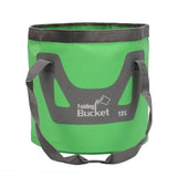 12L/20L Thicken Portable Multifunctional Folding Bucket Outdoor Backpack Camping bucket Hiking Trip Fishing Wash Cleaning Tool