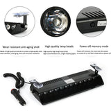 12LED Emergency LED Strobe Light Police for Car Truck Red Blue Amber White LED Flasher Beacon Warning Lamp Car Light Assembly