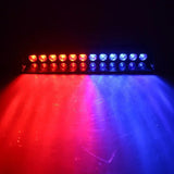 12LED Emergency LED Strobe Light Police for Car Truck Red Blue Amber White LED Flasher Beacon Warning Lamp Car Light Assembly