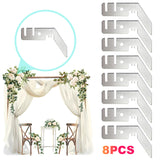 3 Inch Heavy Duty Crossbar Valance Hanger Kit for Pipe and Drape Backdrop Stand