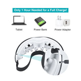 Eye Massager Eye Protection Instrument Rechargeable Vibrating Massage Eye Bag Decompression Silent Eye Protection Massage Tool