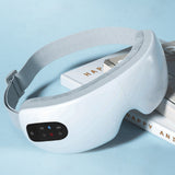 Hot Compress Massager Smart Care Device with Music for Migraines Relax Reduce Eye Strain Dark Circles Improve Sleep